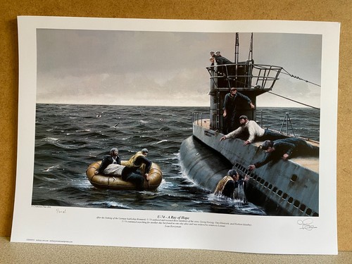 Artist proof 74 u boat - 1, u-boat