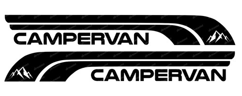 Campervan stickers - x, /