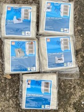 Job Lot Of 5 3 Tier Wardrobe Shelving Unit Covers Only Linen 850x500x500 B&Q