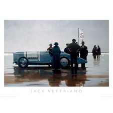 Jack Vettriano "Pendine Beach"