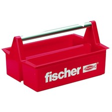 Fischer Toolbox Empty 1pc Red Durable and Compact