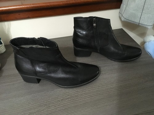 Caprice ladies leather ankle - ladies,