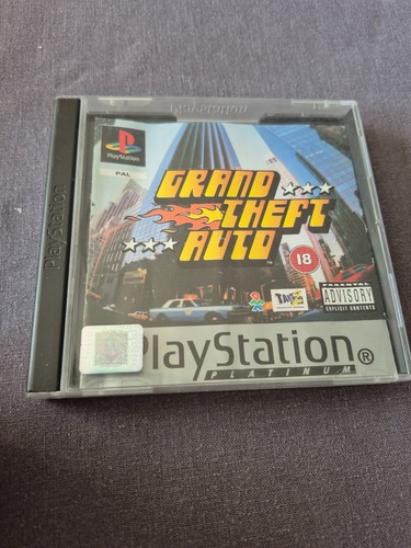 Grand theft auto ps1 platinum - ps1,