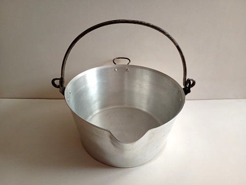 Vintage aluminium jam making - vintage,