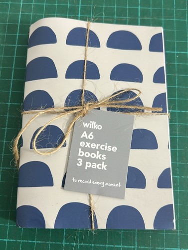 Pack wilko exercise books - pack, a6