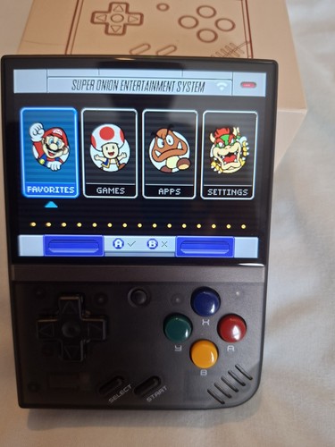 Handheld retro game console - retro,