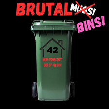 4 x Offensive Wheelie Bin