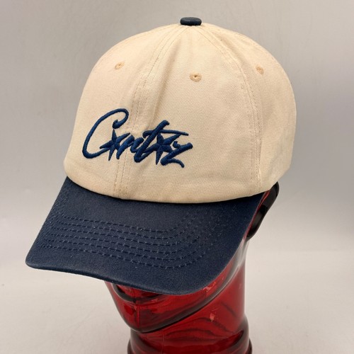 Corteiz crtz cream navy logo - corteiz,