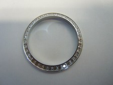 White GP CZ Bezel for Lady's Rolex Datejust 6517,69174,79179,179179,179239 26mm
