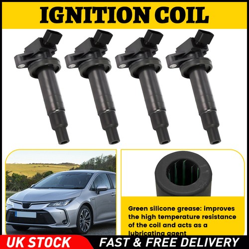 4pack ignition coil for - coil, toyota