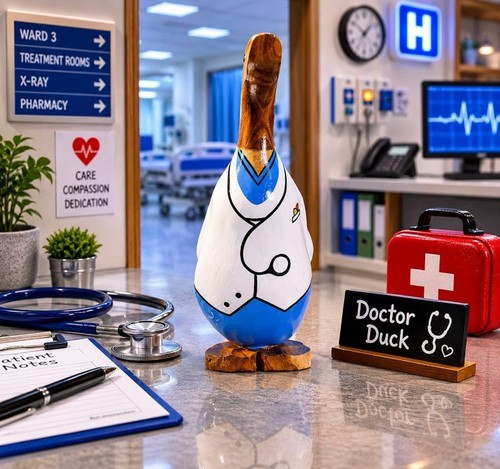 Bamboo duck doctor nurse - bamboo,