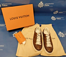 Louis Vuitton Brown Monogram Time Out LV Trainers / Sneakers UK 4 EU 35