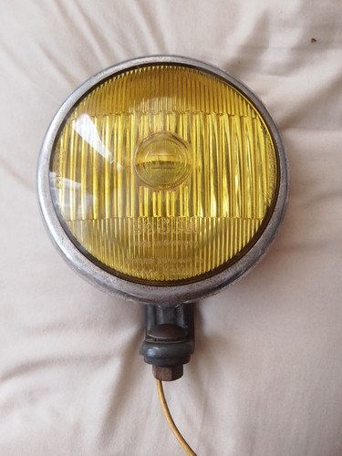 Vintage bosch fog light with - light,