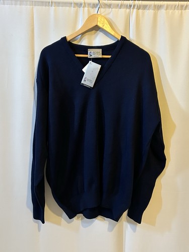 Balmoral knitwear navy neck - navy, v