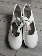 Girls Mary Jane Capezio White