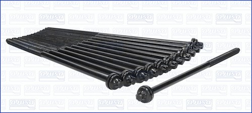 Cylinder head bolt set fits - head,