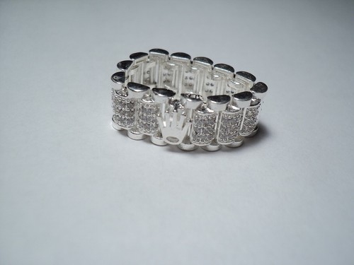 Silver lady ring rolex - lady's,