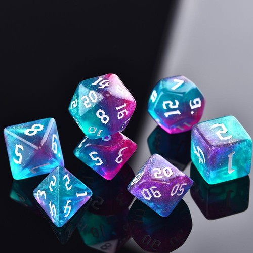 Dice set carved - carved,