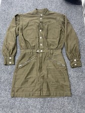 Frame Moto Zip Dress Womens