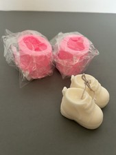 2 x Baby Bootie/ Boot/ Shoe 3D