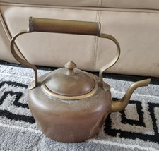 Antique Copper Tea Kettle