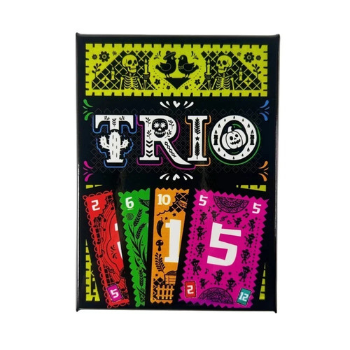 Trio card game - card, family