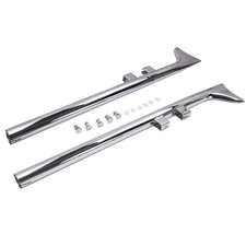 Chrome fishtail slip on - 36”,