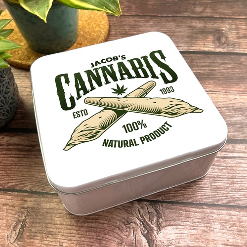 Square cannabis storage - cannabis,