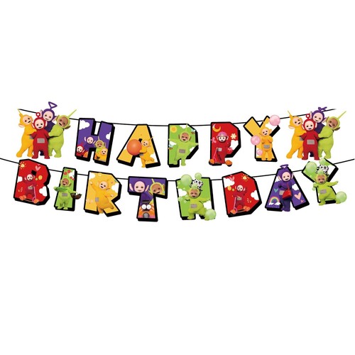 Teletubbies bunting happy - bunting,
