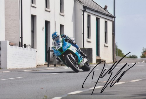 Dean harrison hand signed 12x8 - dean,