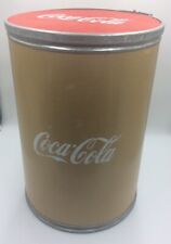 RARE LARGE VINTAGE COCA COLA ADVERTISING STORAGE BARREL AND COVER SHOP DISPLAY