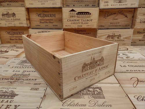 Wooden wine box - crate,, or