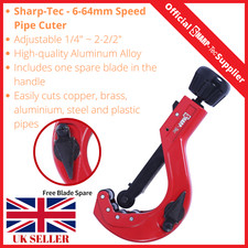 Sharp-Tec 6-64mm Speed Pipe Tube Cutter, Adjustable 1/4''~2-1/2''