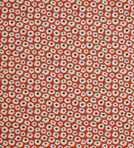Astasia poppy red cotton - poppy,