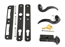Atrium Door Mortise Lock Trim