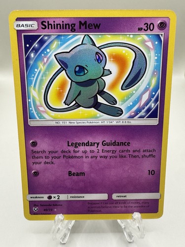 Pokemon shining mew - shining, 40/73