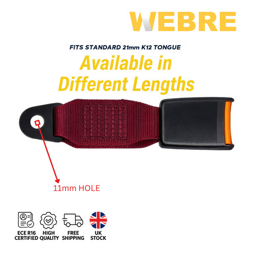 Universal webbed seat belt - universal,