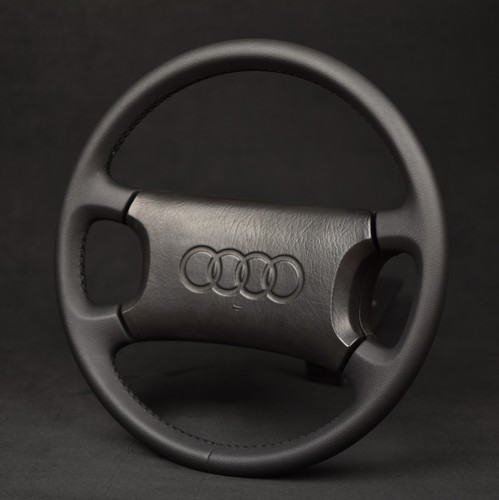 Restored audi steering wheel - restored,