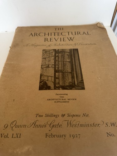 The architectural review - the,