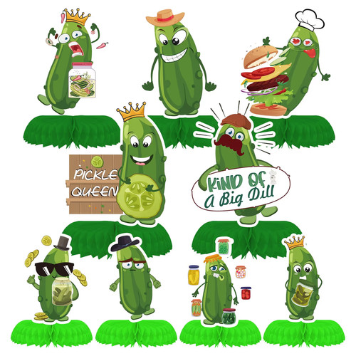 9pcs funny pickle party - funny,