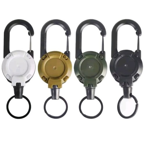 Retractable keychain reel - retractable,