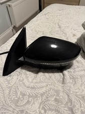 NISSAN QASHQAI MK2 J11 2014-2019 N/S PASSENGER SIDE POWER FOLD WING MIRROR BLACK