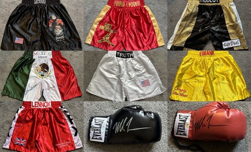 Signed autograph boxing - autograph,