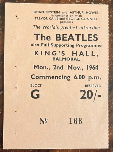 The beatles concert - the, programme