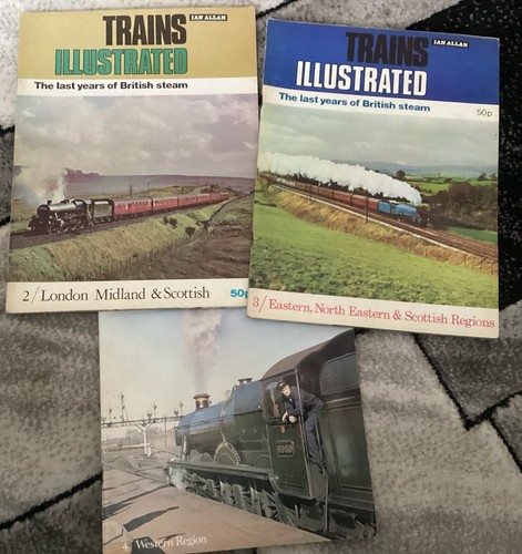 Trains illustrated magazines - trains,
