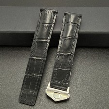 Black Pattern Leather Watch