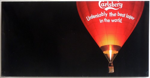Carlsberg lager vintage poster - lager,