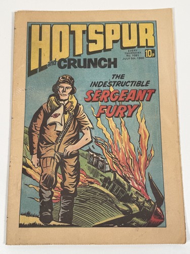 The hotspur crunch comic - &,