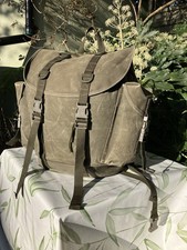 Vintage German Army Rucksack Alpine Jäger Infantry Olive Bag Bundeswehr 1999 GC