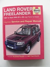 Land Rover Freelander 1997 to